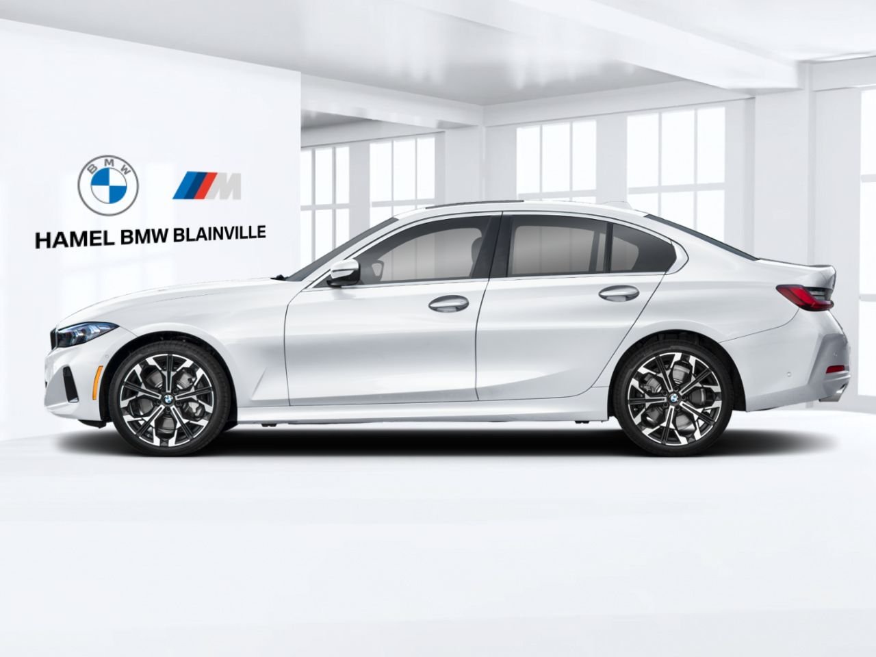2026 BMW 3 Series 330i NA xDrive Mineral White Metallic Blainville - photo #2