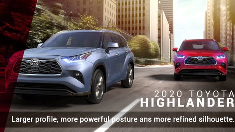 The 2020 Toyota Highlander and its hybrid version are here!