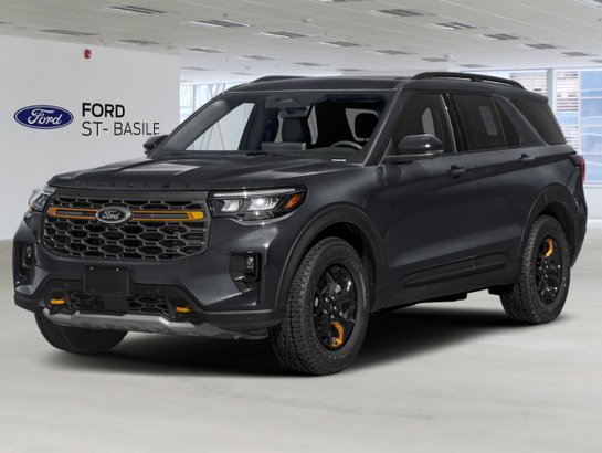 2026 Ford Explorer 2026 Agate Black Metallic