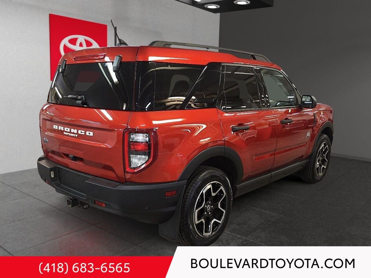 2023 Ford Bronco Sport 99420A-55 | BIG BEND 4x4 Orange Québec - photo #3
