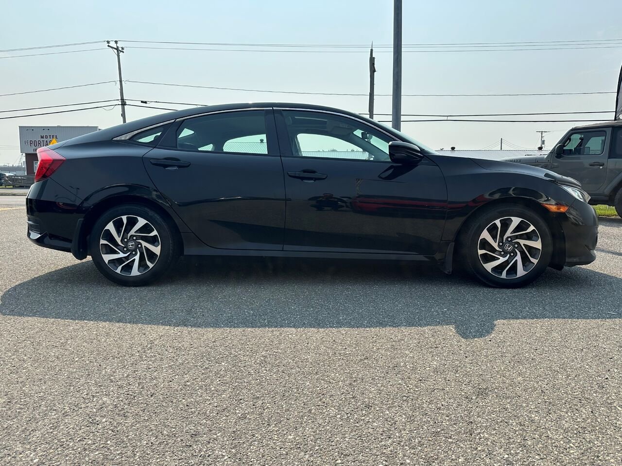 2016 Honda CIVIC EX CIVIC EX Black Matane - photo #5