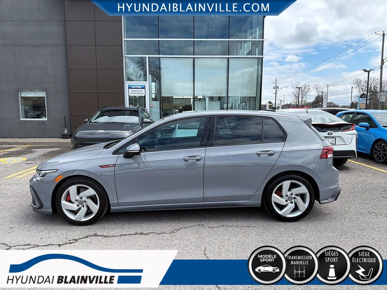Volkswagen Golf GTI 2023 Gris Blainville - photo #6