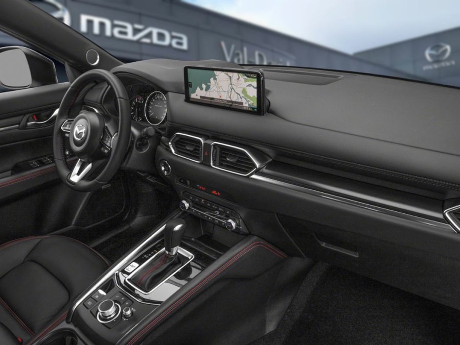 Mazda CX-5 Sport design, awd, toit ouvrant, roue 19po, navigation, chargeur sans fil pour cellulaire 2025 Noir de jais mica