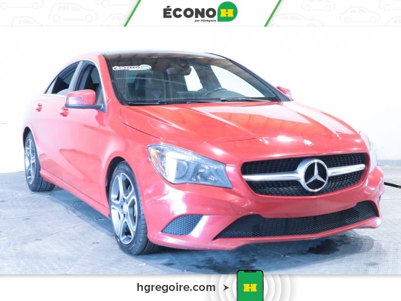 2016 Mercedes Benz CLA Red Blainville - photo #0