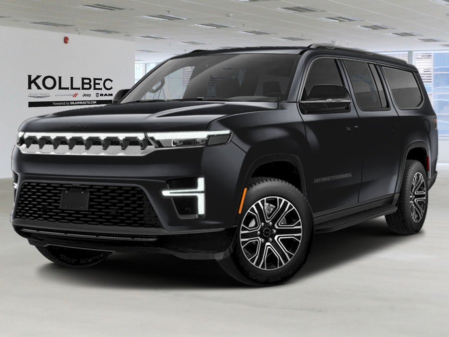 2026 JEEP GRAND WAGONEER 2026 NOIR TRÈS LUSTRÉ