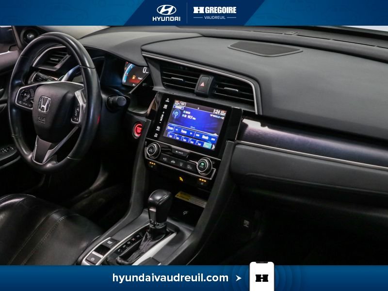 2016 Honda Civic White Blainville - photo #33