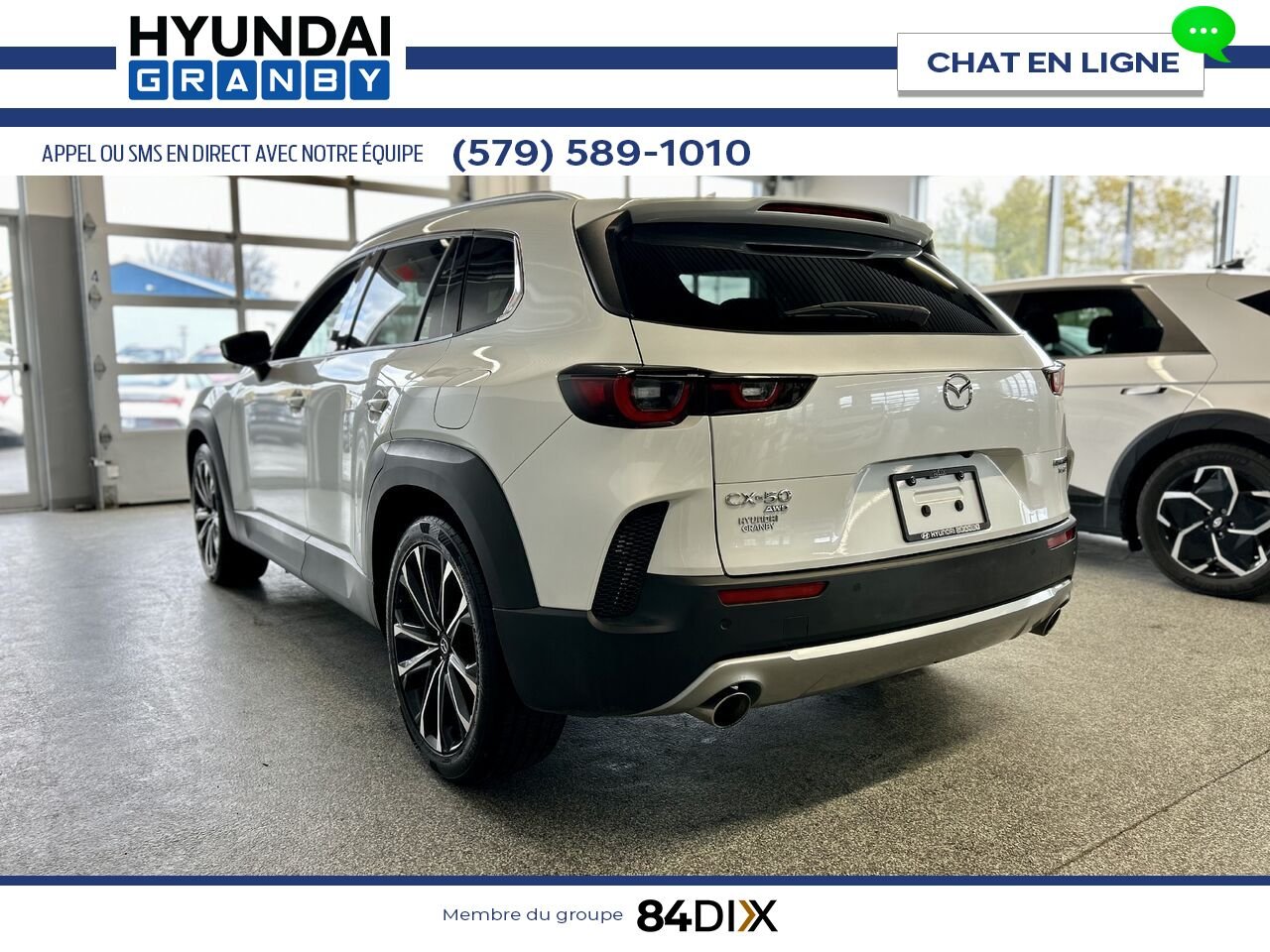 Mazda CX-50 2023 Blanc Granby - photo #4