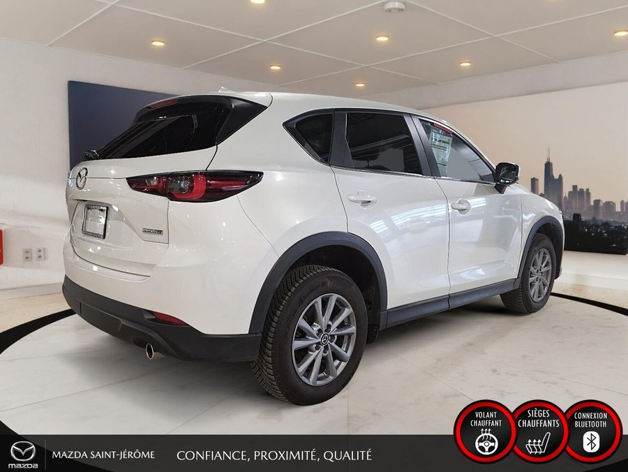 Mazda CX-5 GS | AWD | CUIR | MAGS | 2025 Blanc