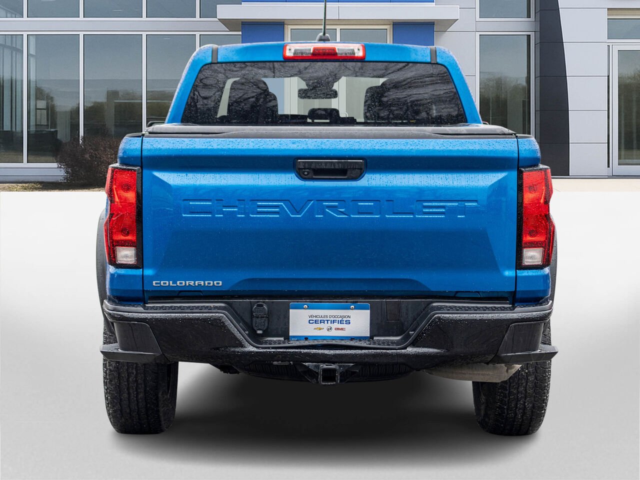 Chevrolet Colorado Trail Boss cabine multiplace 4RM 2023 Bleu Châteauguay - photo #4