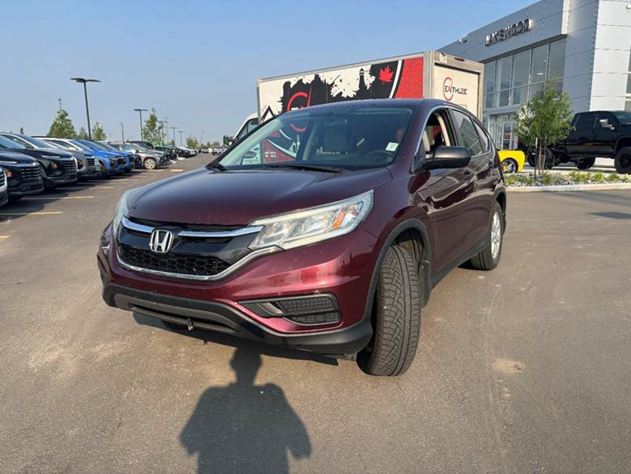 2015 Honda CR-V AWD 5dr LX Basque Red Pearl Sherwood Park - photo #2
