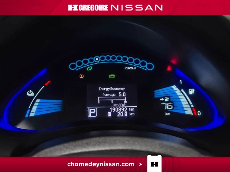 Nissan Leaf 2014 Bleu Saint-Eustache - photo #19