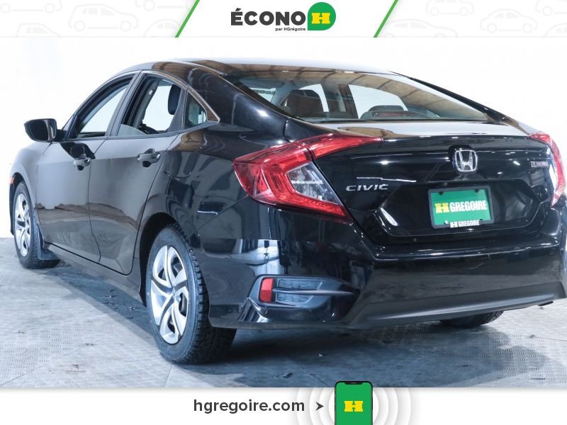 Honda Civic 822001 | LX AUTO GR ÉLEC A/C BLUETOOTH CAMÉRA 2017 Noir Laval - photo #5
