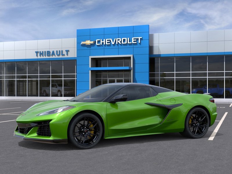 Chevrolet Corvette Z06 cabriolet 2 portes avec 3LZ 2026 Vert Sherbrooke - photo #1