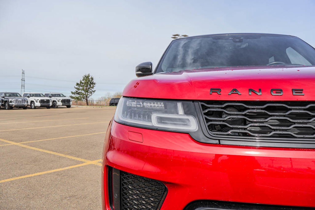 2022 Land Rover Range Rover Sport V8 Supercharged Autobiography Dynamic Red Sherwood Park - photo #10