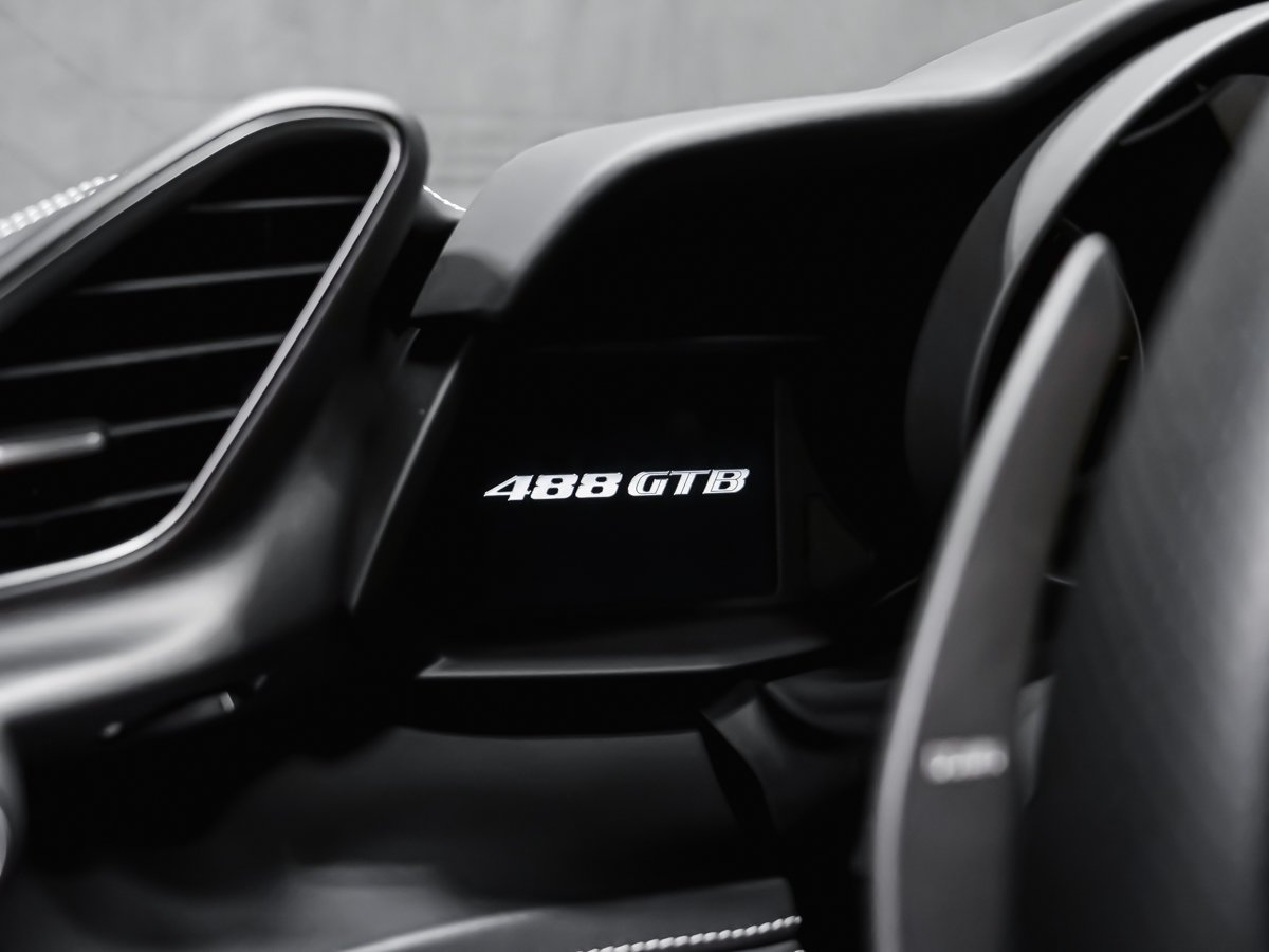 2016 Ferrari 488 GTB Black Montreal - photo #34