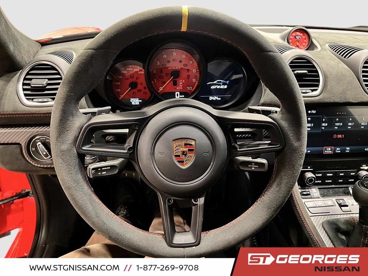 Porsche 718 Cayman 2024 Rouge Saint-Georges - photo #11