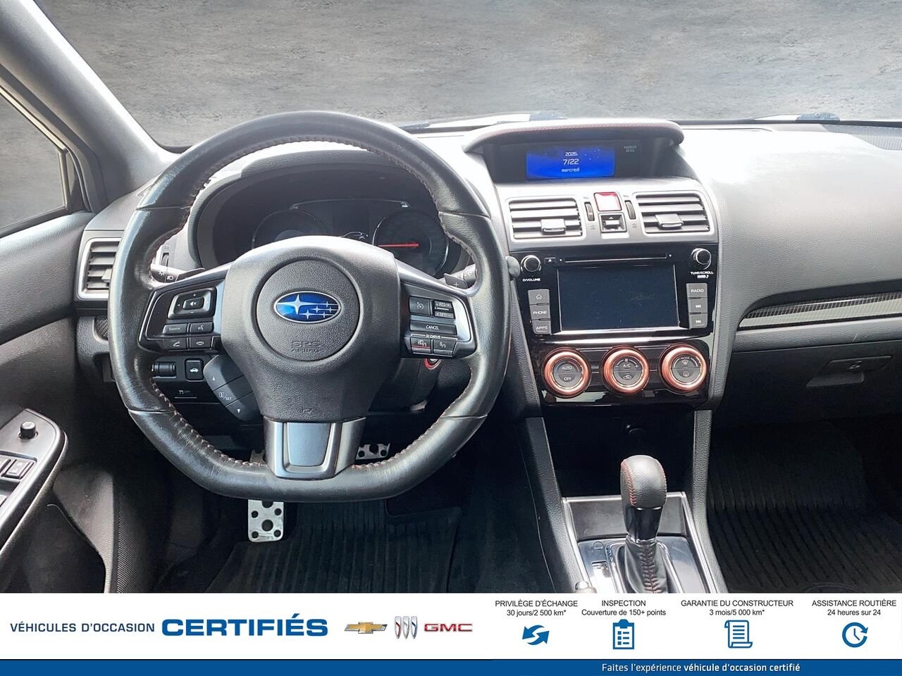 2019 SUBARU WRX CVT Black Montmagny - photo #8