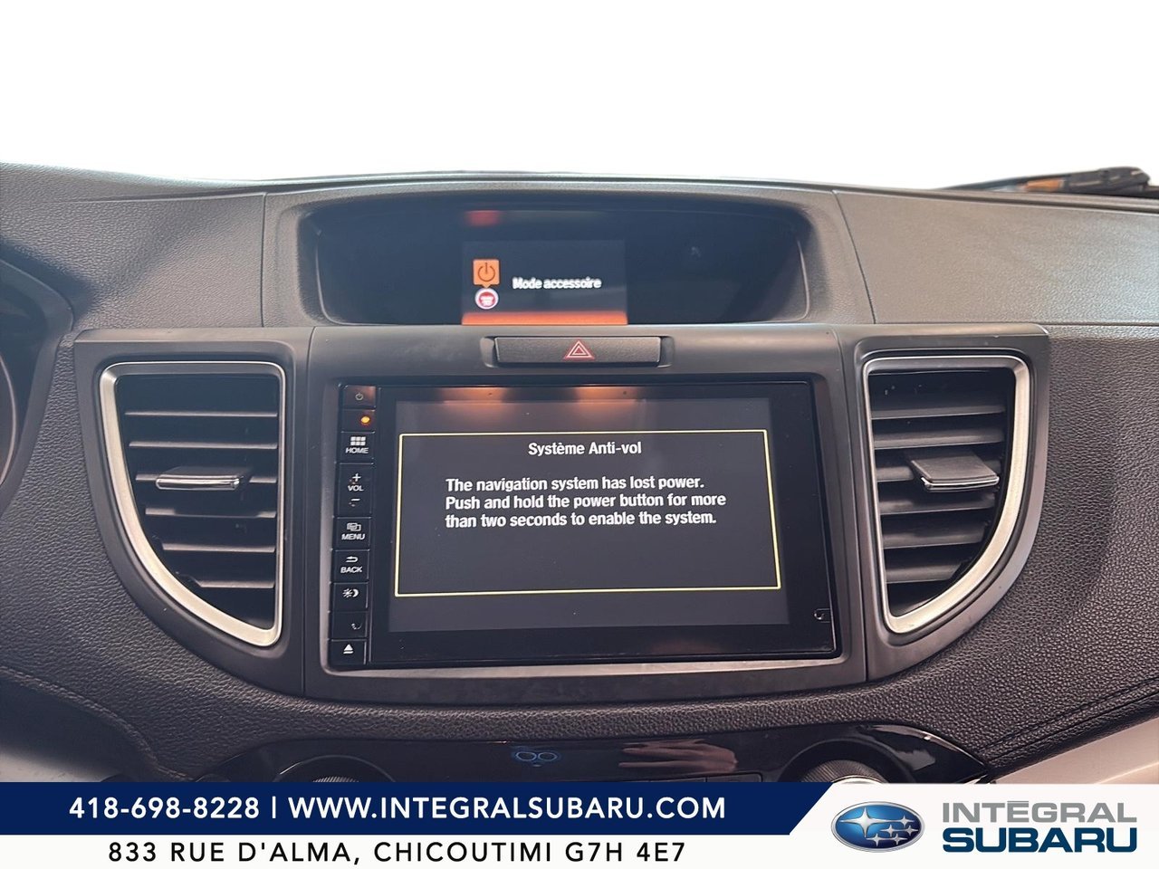 2016 Honda CR-V VIN 2HKRM4H44GH118642 Blue Chicoutimi - photo #12