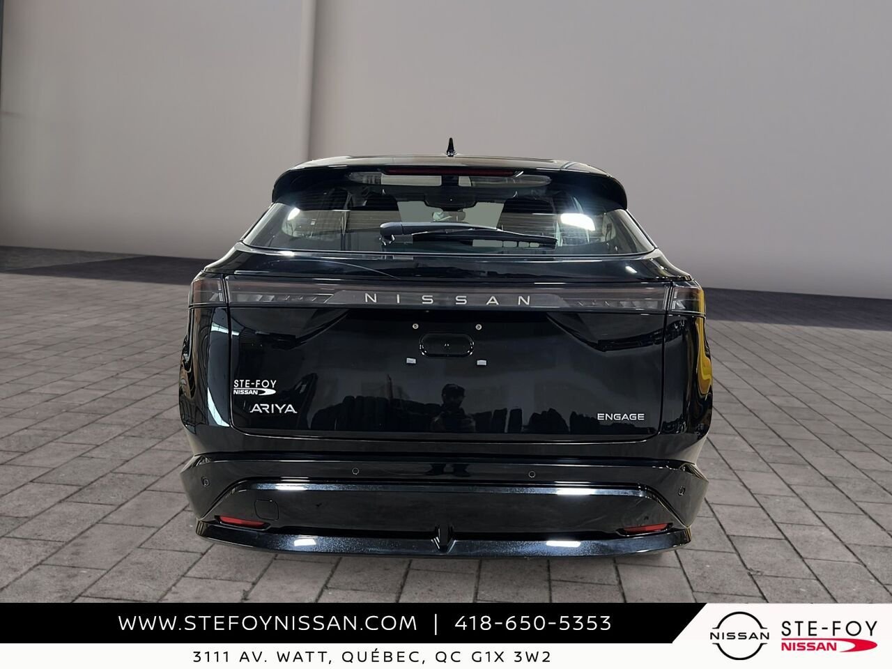 2024 Nissan ARIYA ENGAGE Black Ste-Foy - photo #2