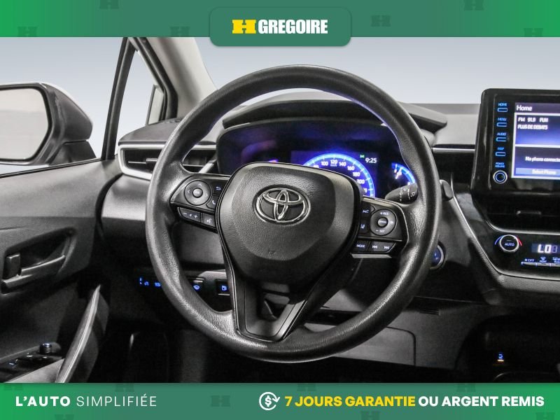 Toyota Corolla R3609 | HYBRID W/LI BATTERY CAMERA SIEGES CHAUFFANTS 2022 Argent Laval - photo #16