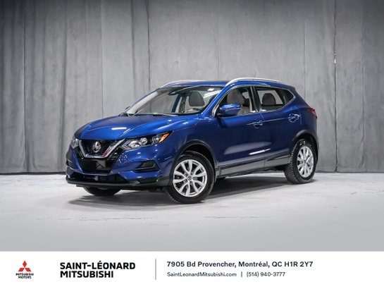 Nissan Qashqai AWD SV TOIT OUVRANT SIÈGES ET VOLANT CHAUFFANT 2022 Bleu