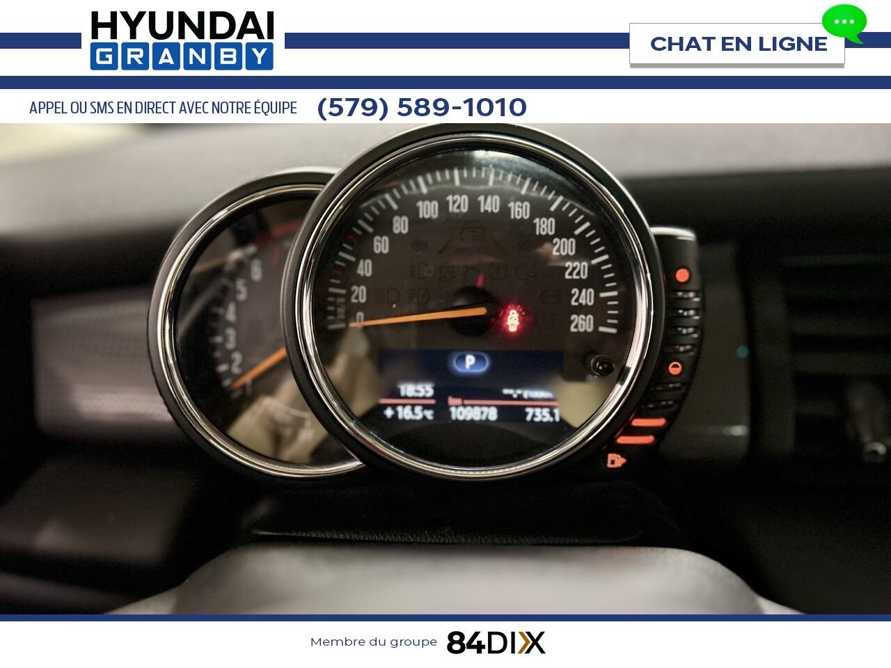 MINI Cooper toit rigide 5 portes 2016 Noir Granby - photo #15