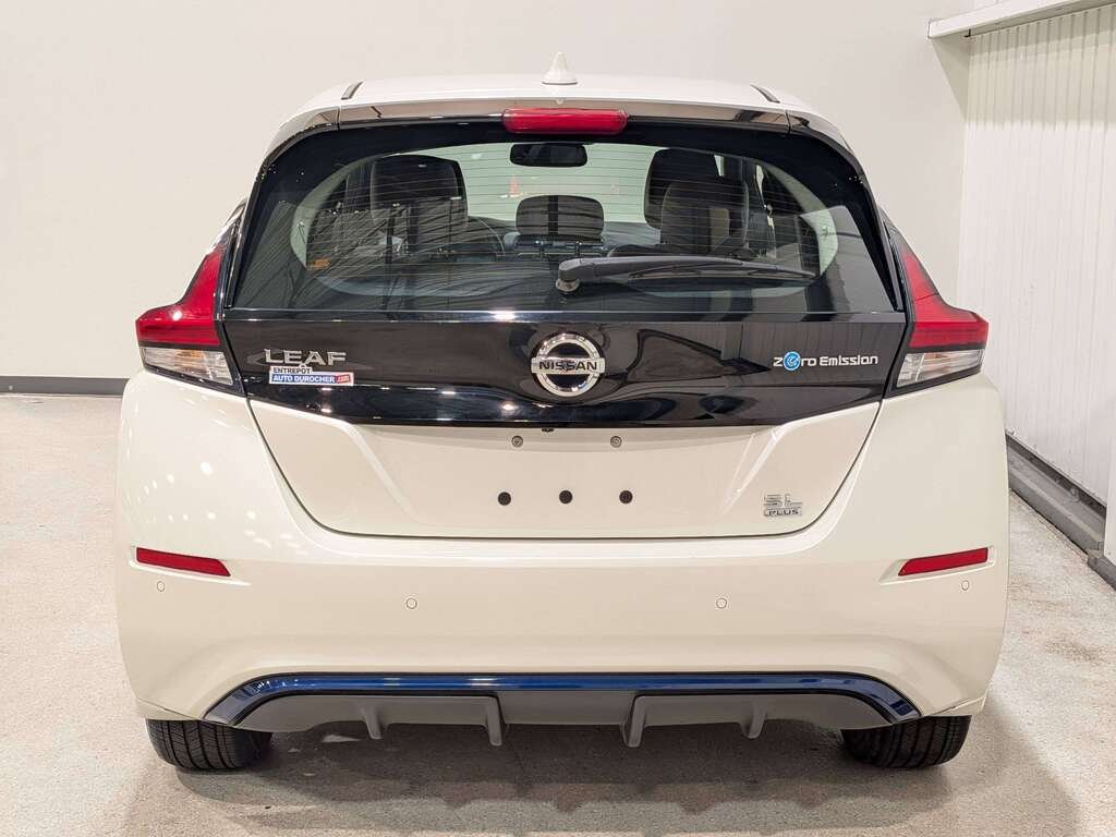 2020 Nissan LEAF SL PLUS Hatchback White Val-David - photo #5