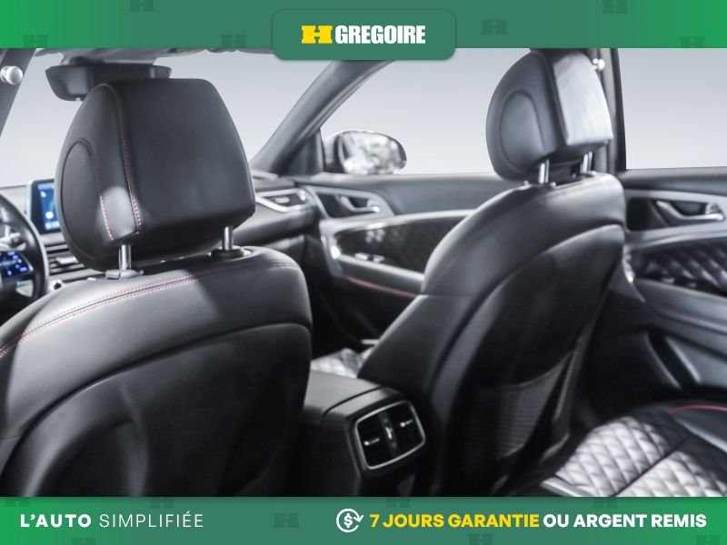 Genesis G70 821468 | 3.3T Sport AWD AUTO AC CUIR TOIT NAV MAGS CAM RECU 2021 Gris Laval - photo #22