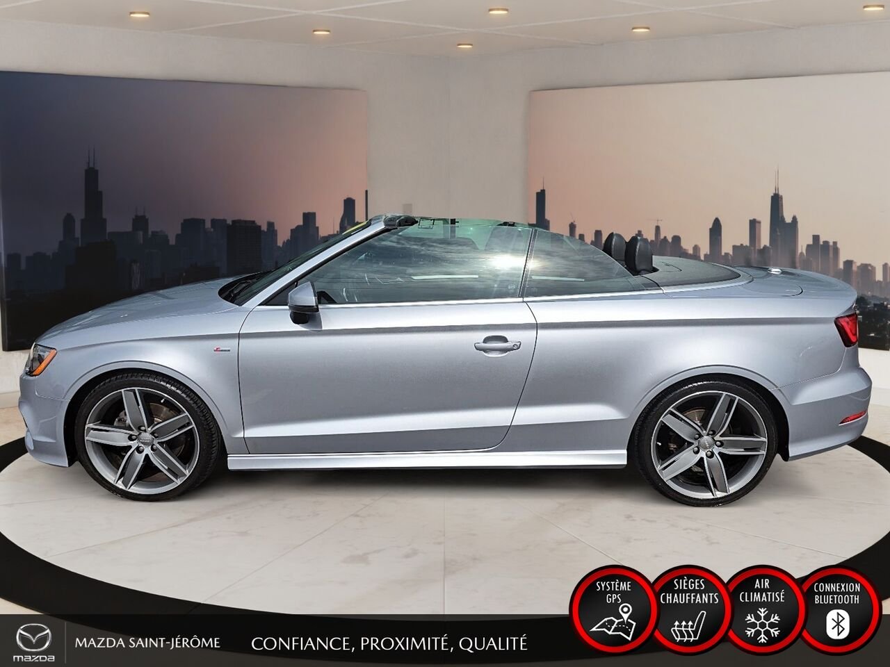 Audi A3 2016 Argent Saint-Jérôme - photo #9