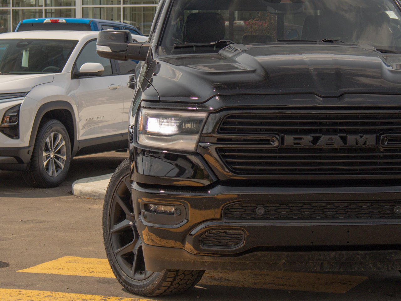 2022 Ram 1500 Sport 4x4 Crew Cab 5'7 Box Black Sherwood Park - photo #4