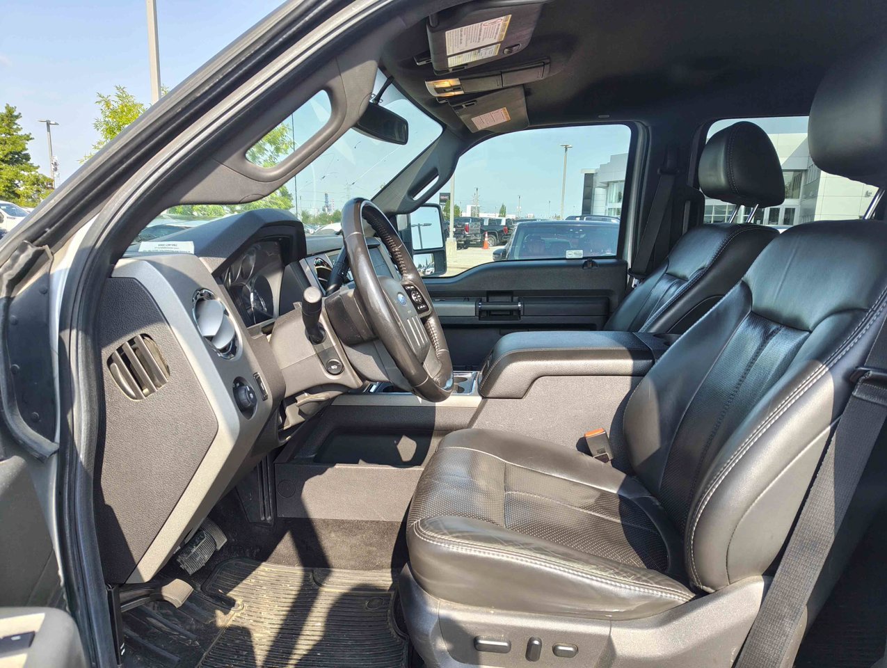 2011 Ford Super Duty F-350 4WD Crew Cab 156 Lariat Grey Sherwood Park - photo #7