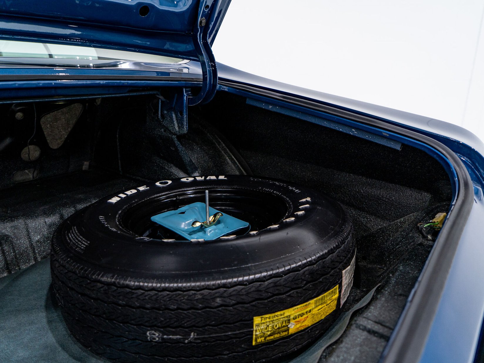 Pontiac GTO The Judge Matching# Ram Air III 4-speed **PRIX EN USD** 1970 Bleu Montréal - photo #88