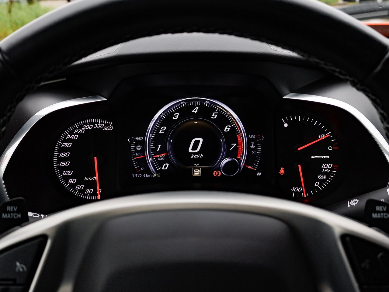 2019 Chevrolet Corvette 2dr Z06 Cpe w/1LZ Orange Sherwood Park - photo #22