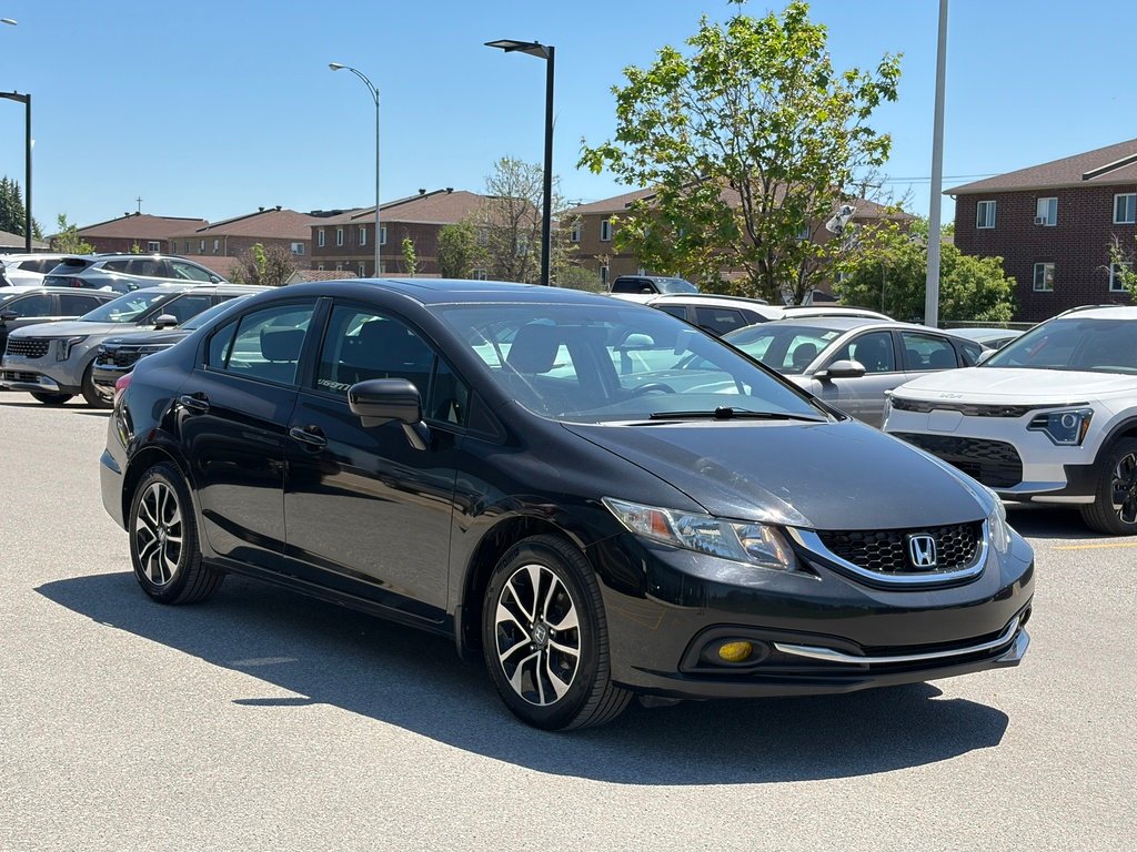 2015 Honda Civic Sedan Black Gatineau - photo #7