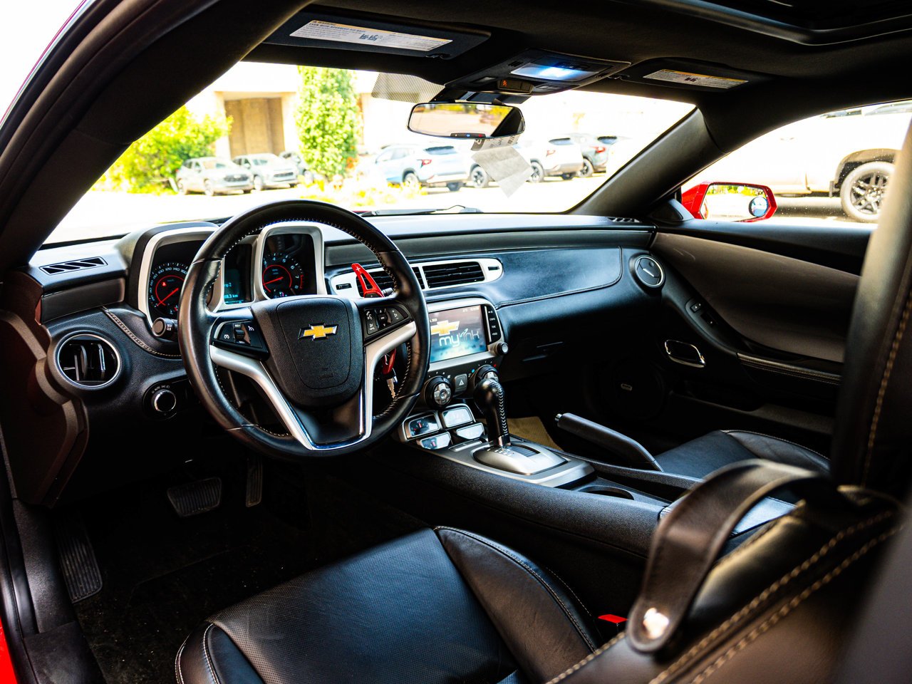 2013 Chevrolet Camaro 2dr Cpe 2LT Red Sherwood Park - photo #29
