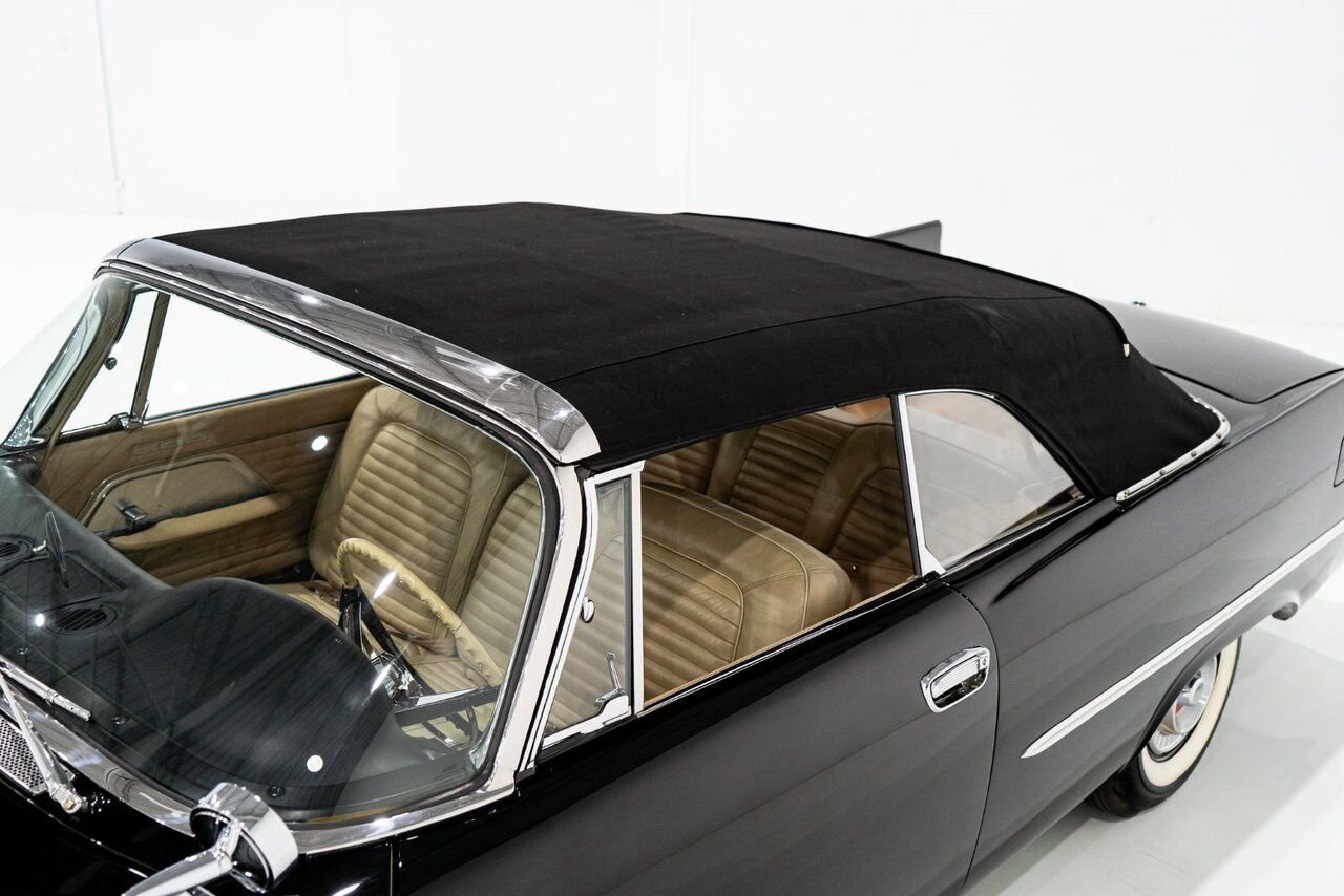 1957 Chrysler 300C 1 of 474 convertibles produced **PRICE IN USD** Black Montreal - photo #46