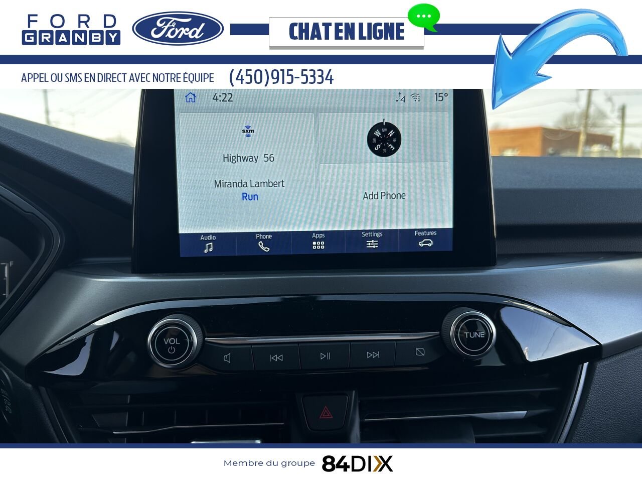 Ford Escape 2025 Noir agate métallisé Granby - photo #12