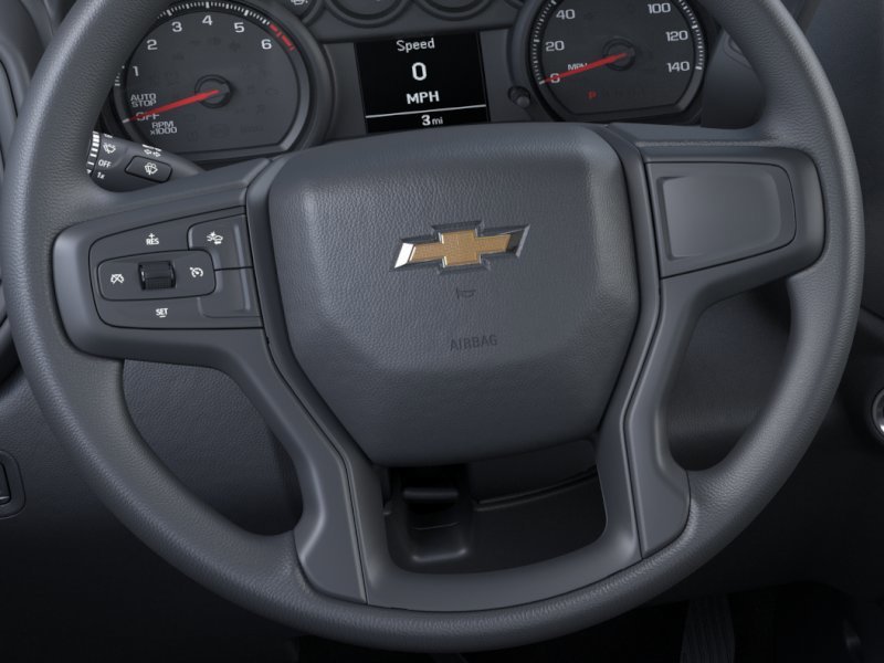 CHEVROLET SILVERADO 1500 Custom cabine multiplace 4RM 157 po 2026 Noir Sherbrooke - photo #18