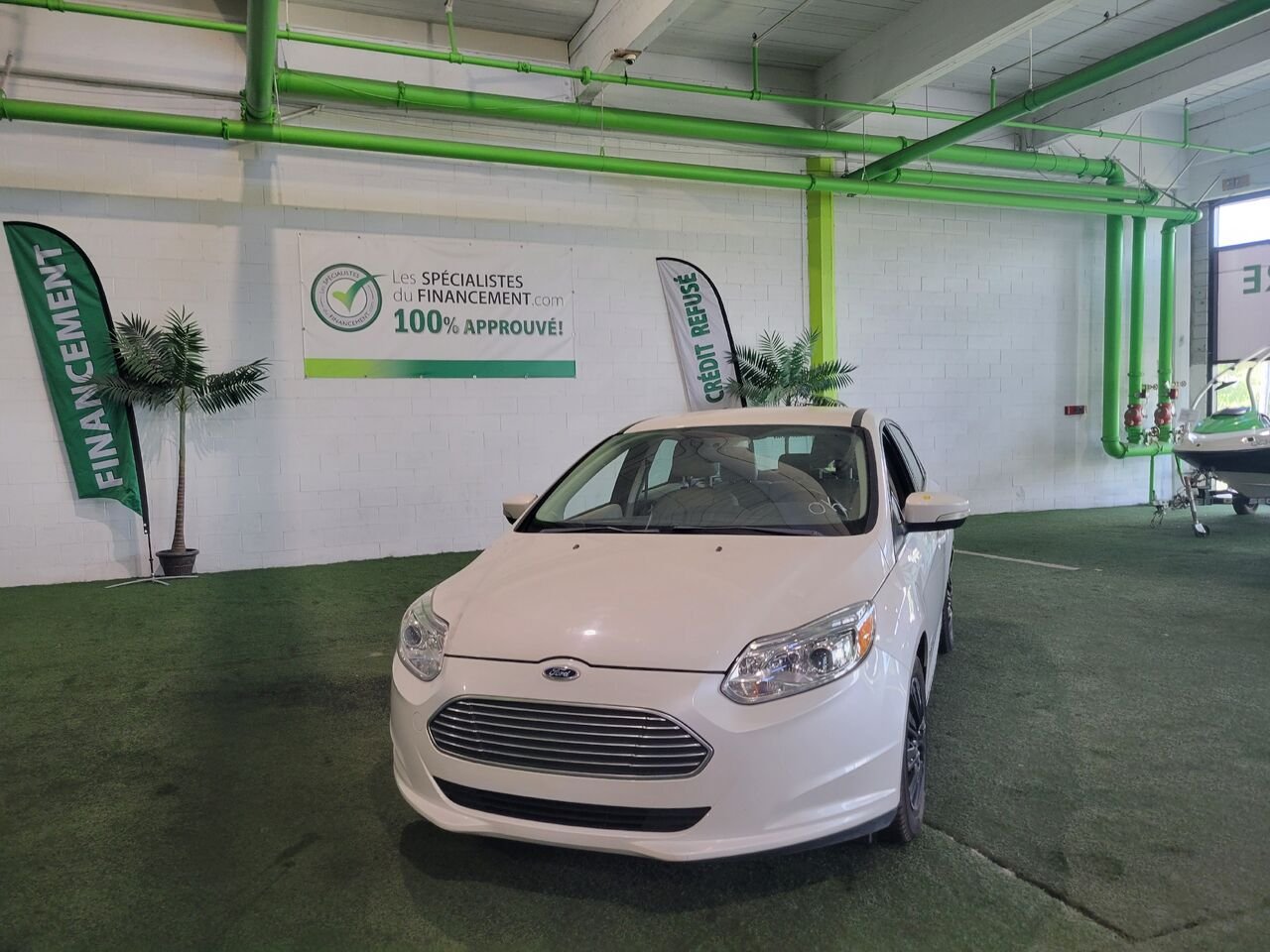 2016 Ford Focus Electric White  - photo #8