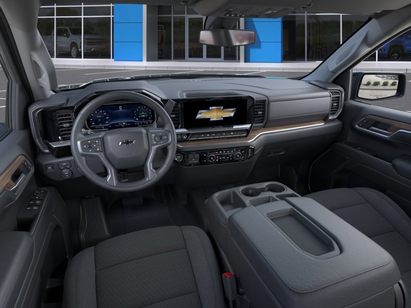 CHEVROLET SILVERADO 1500 RST cabine multiplace 4RM 157 po 2026 Noir Sherbrooke - photo #14
