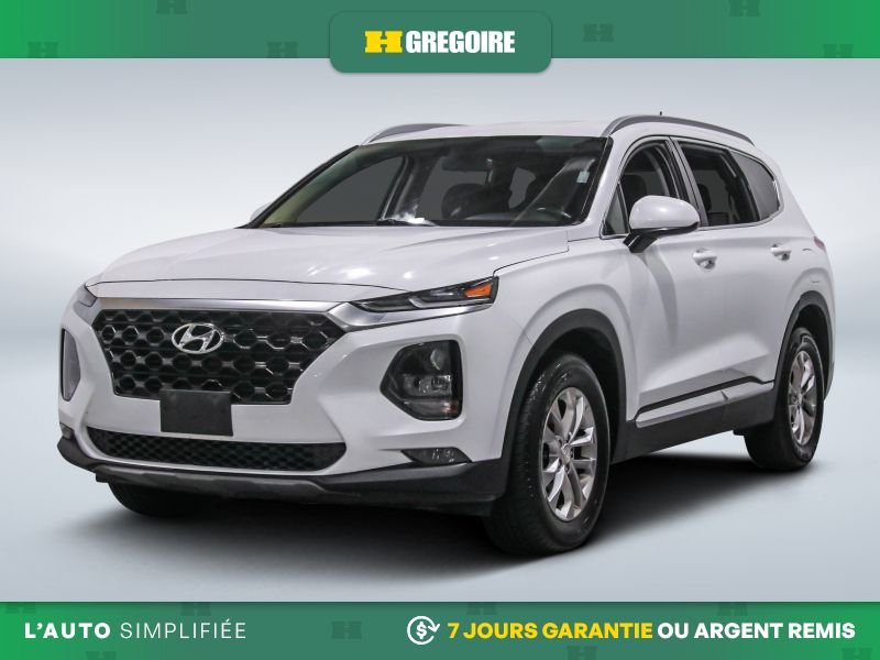 Hyundai Santa Fe 820322 | Essential AUTO AC MAGS CAM RECUL BLUETOOTH 2019 Blanc Laval - photo #2