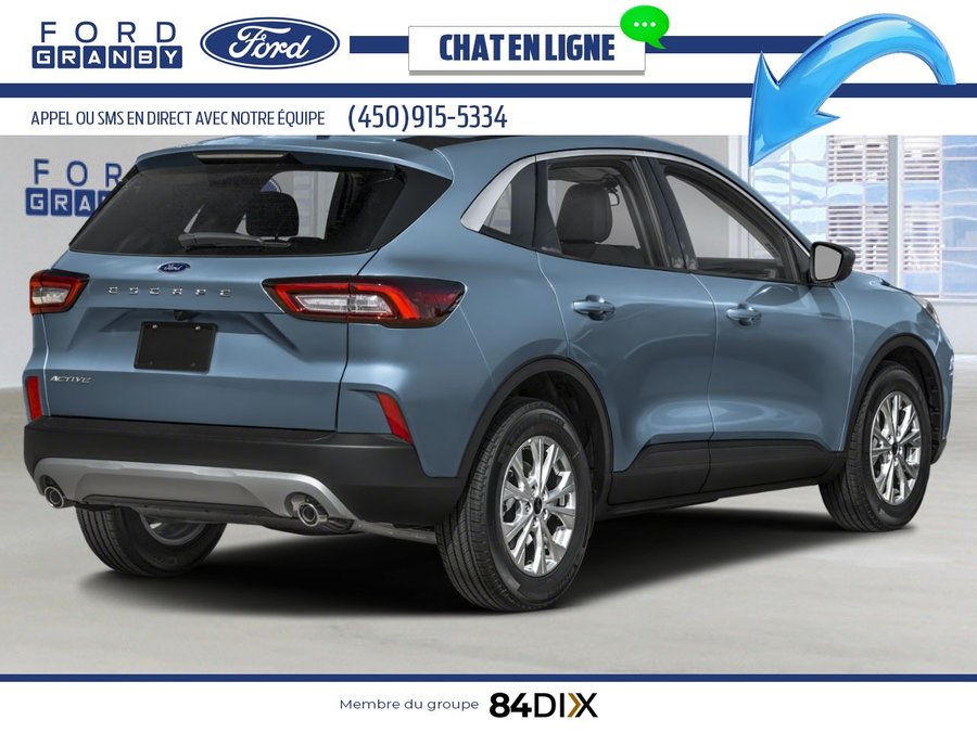 Ford Escape Active TA 2025 Bleu vapeur métallisé