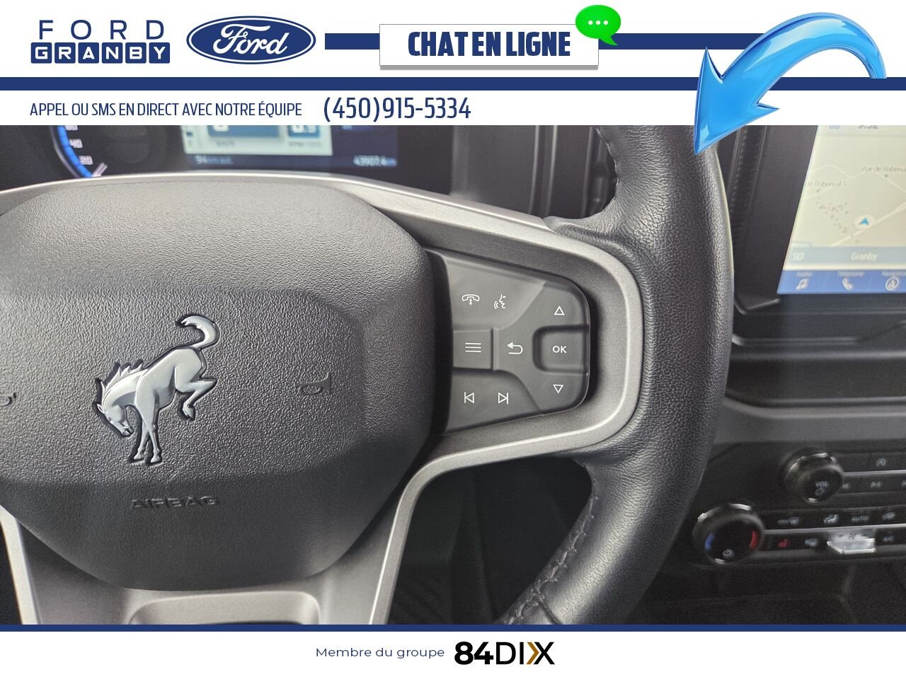 Ford Bronco 2023 Noir Granby - photo #11