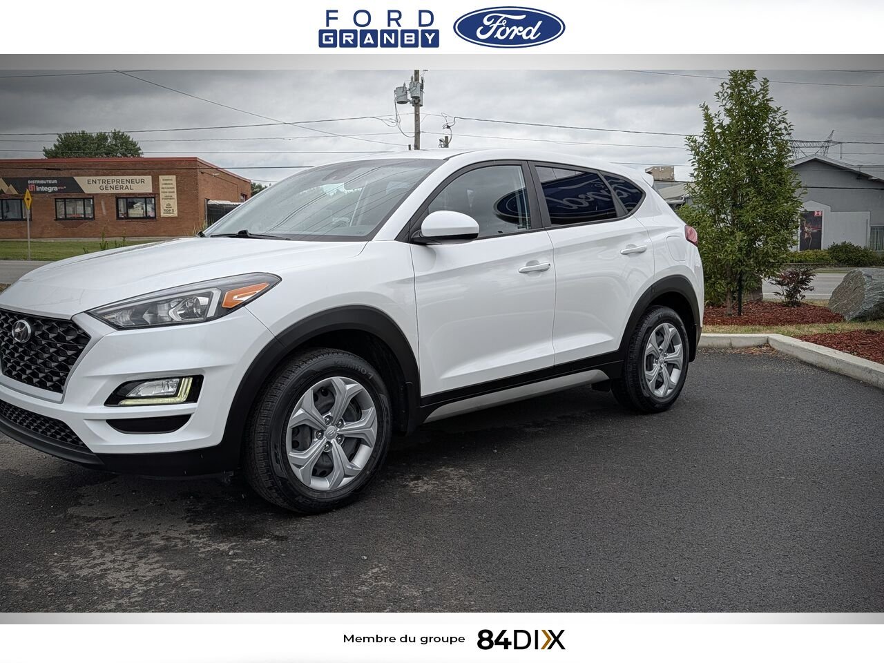 2021 Hyundai Tucson White Granby - photo #2