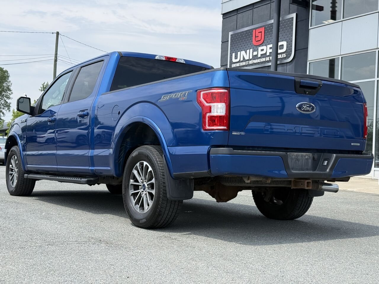 Ford F-150 XLT SUPERCREW 2018 Blanc Granby - photo #5