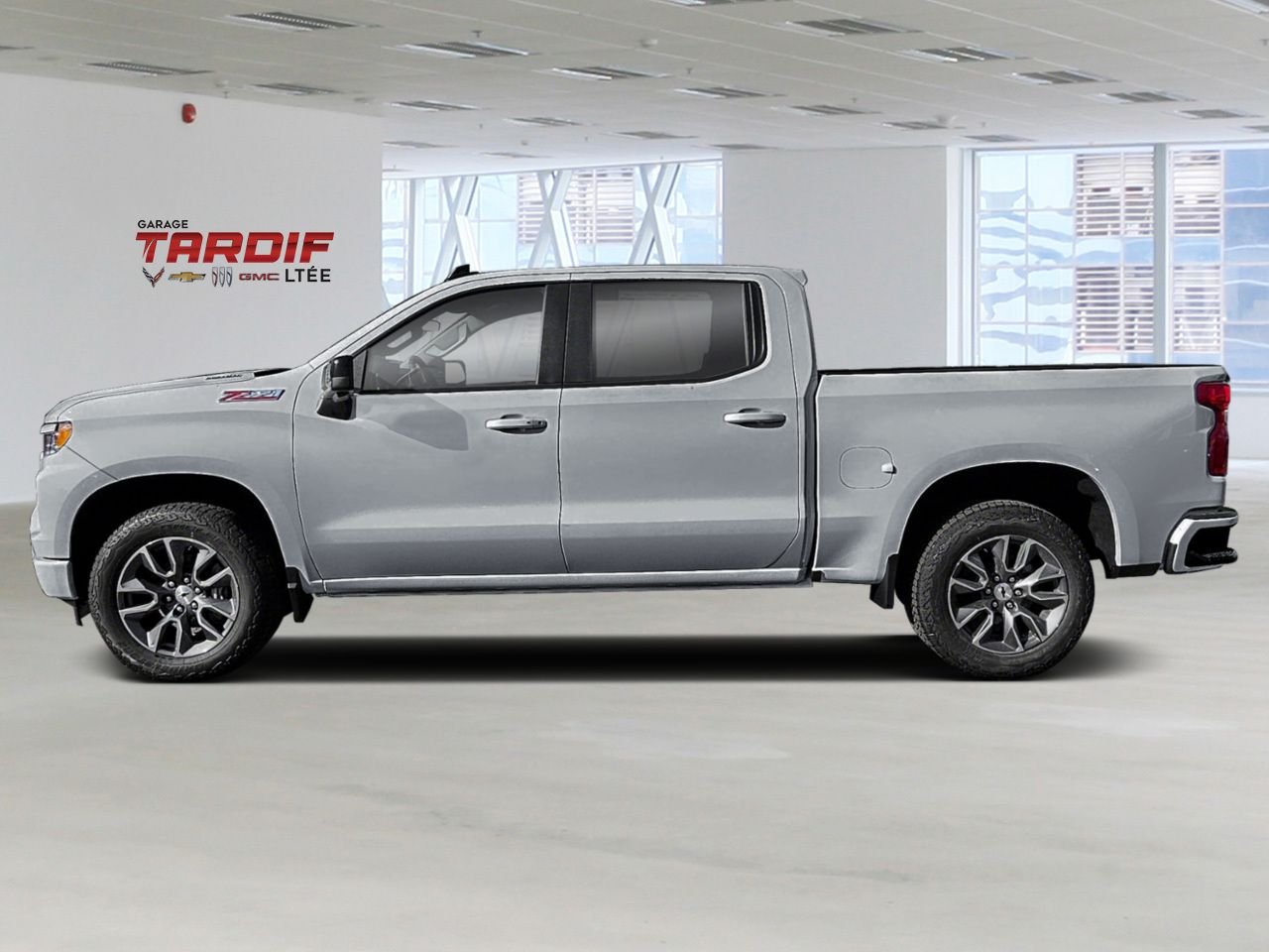 CHEVROLET Silverado 1500 RST cabine multiplace 4RM 147 po 2026 Gris sterling métallisé Amos - photo #1