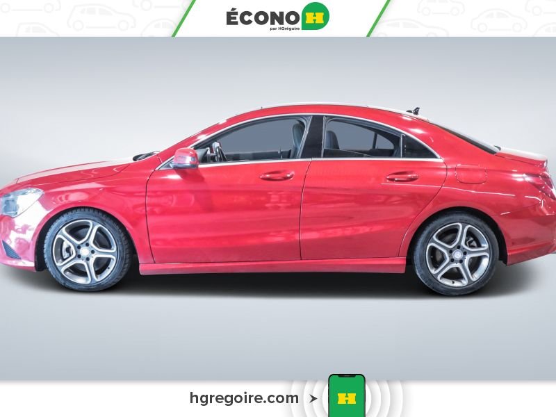 Mercedes Benz CLA 821588 | CLA 250 4 MATIC CUIR TOIT BLUETOOTH MAGS 2016 Rouge Laval - photo #4