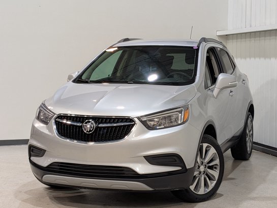 Buick Encore Preferred, Cuir et tissu, Caméra de recul, Carplay 2018 Argent