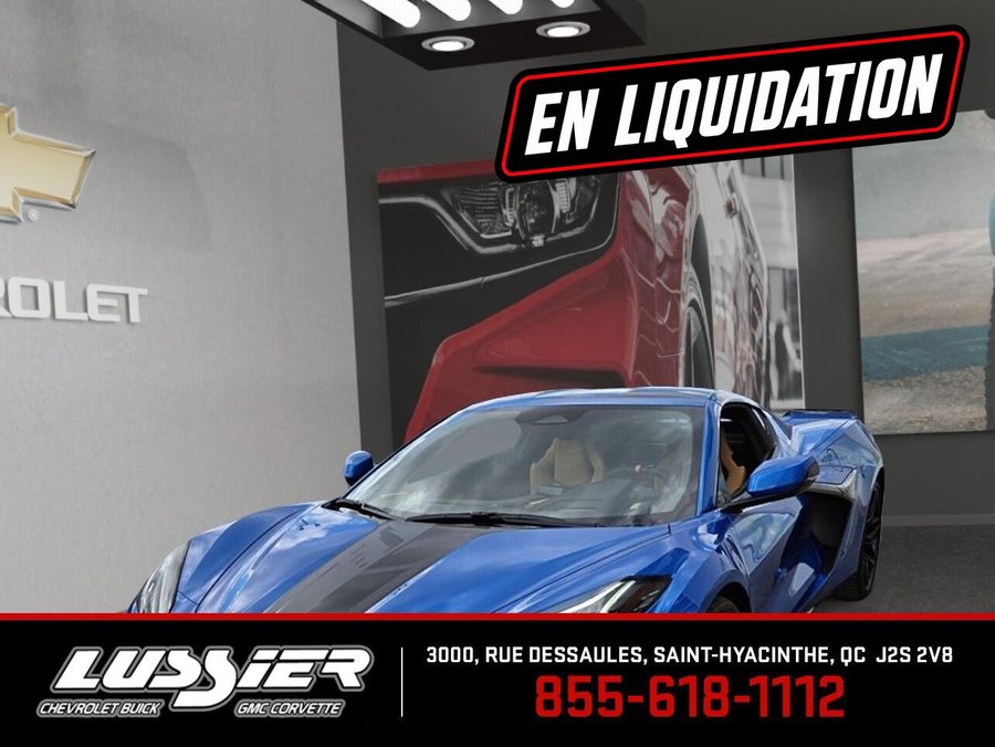 Chevrolet Corvette Z06 coupé 2 portes avec 2LZ 2025 Bleu déferlante métallisé