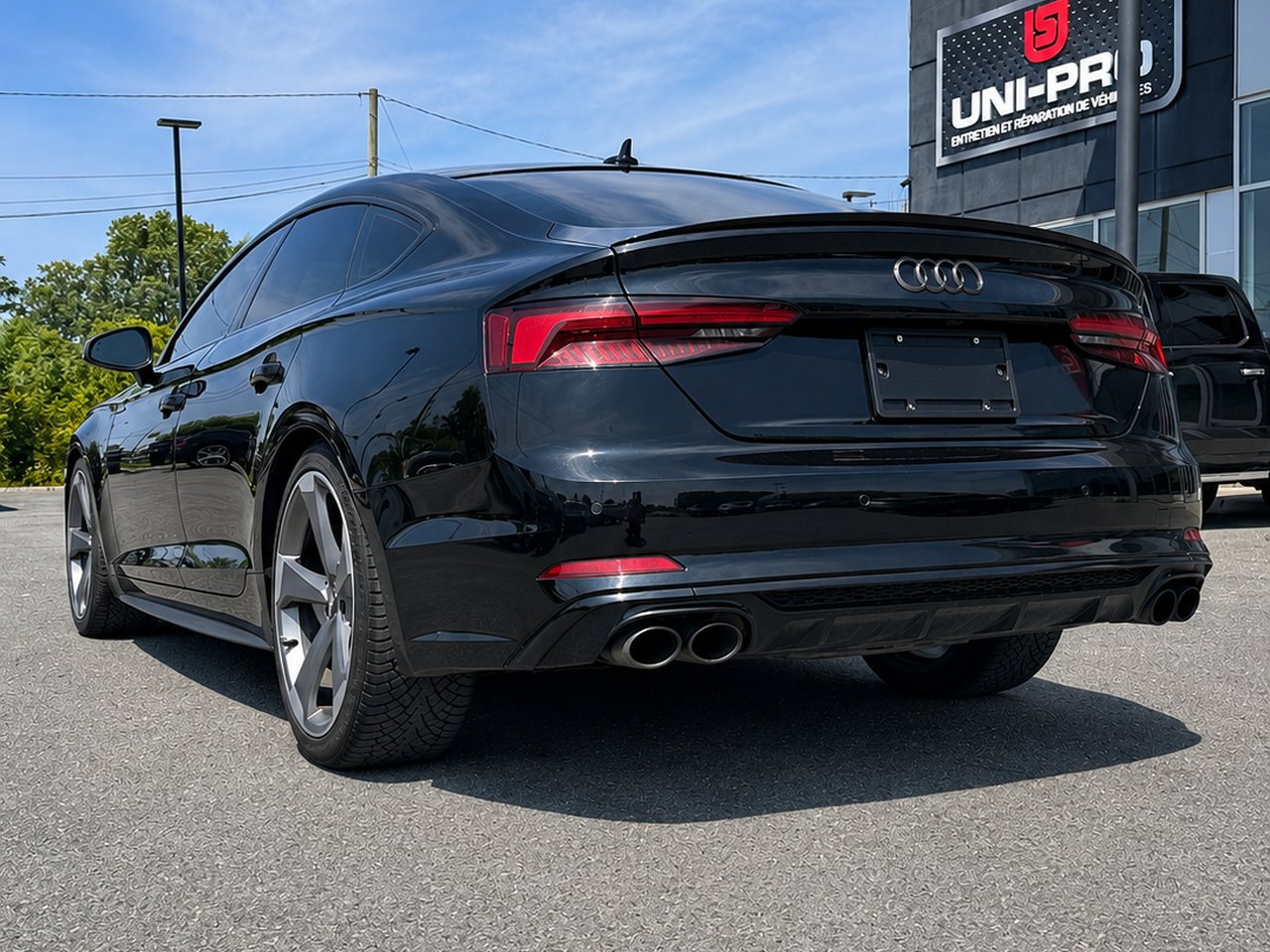 Audi S5 Sportback Technik 2019 Noir Granby - photo #4